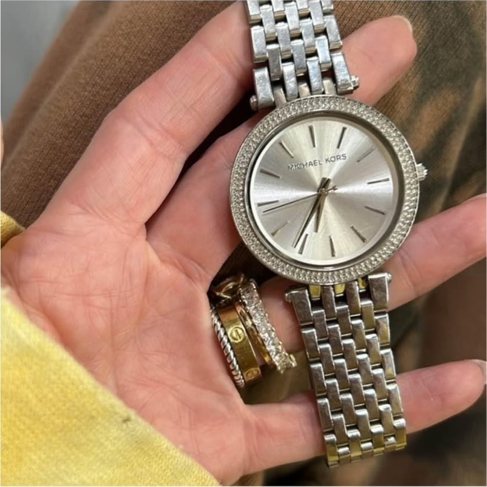 🩶✨Michael Kors Sterling Silver Watch✨🩶
